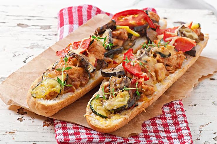 Mushroom Baguette