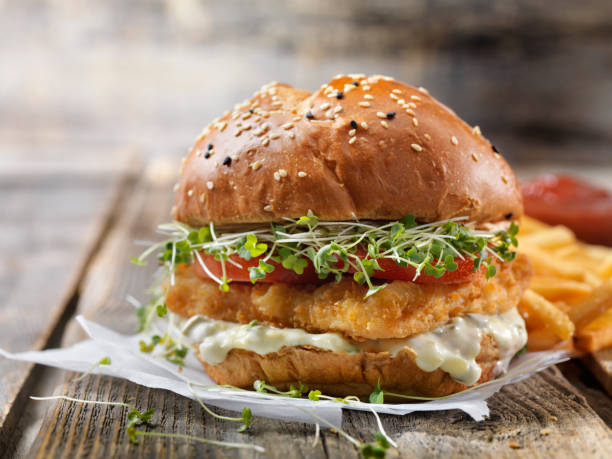 Seafood Burger